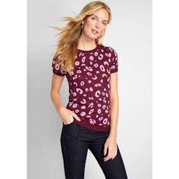 ModCloth Charm School Leopard Sweater - Picture 6 of 8